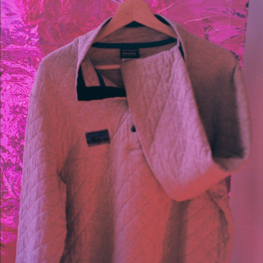 PATAGONIA ORGANIC COTTON QUILT SNAP-T PULLOVER